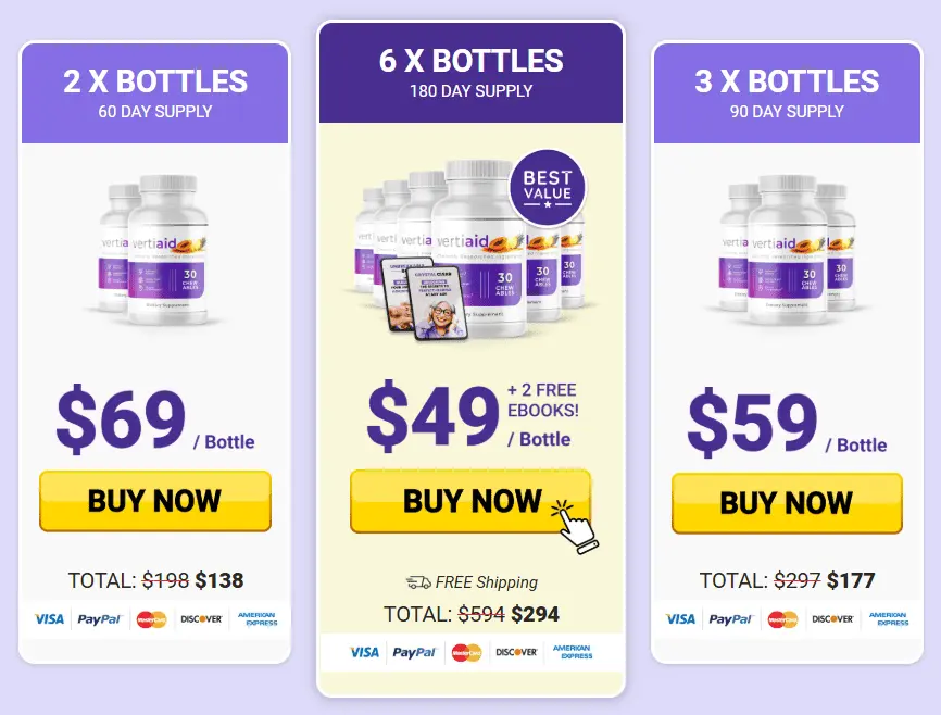 vertiaid price
